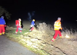 Policisté na místě střelby v Radějovicích