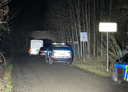 Policisté na místě střelby v Radějovicích