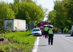 Tragická dopravní  nehoda u Mělnického Vtelna