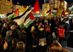 Propalestinská demonstrace