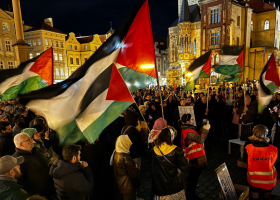 Kontroverzní heslo na demonstracích: 'From the River to the Sea' může být považováno za trestný čin, varuje Ministerstvo vnitra