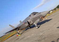 F-35 na Dnech NATO v Ostravě 2023