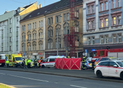 Smrtelná nehoda chodce a tramvaje