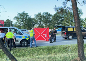 Vloupal se do auta, utíkal přes dálnici a srazilo ho auto, na místě zemřel