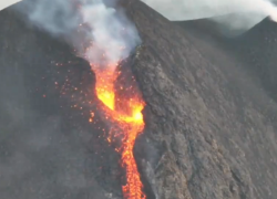 Výbuch Stromboli