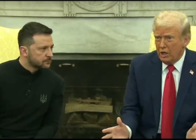 Trump předčasně ukončil jednání se Zelenskym, ten odjel zadním vchodem